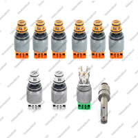Комплект соленоидов (тип 5, 9 штук: 6 оранжевых, 2 белых, 1 зеленый)
